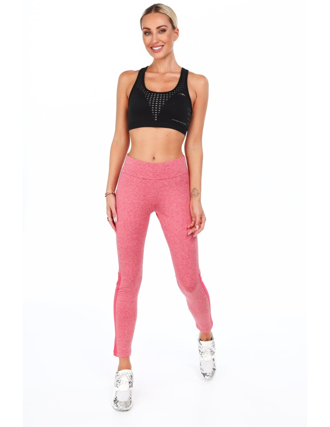 Leggings sport izolați coral MR12263 - Magazin online - Boutique